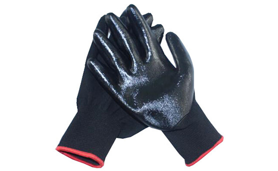 13-pin NBR gloves