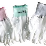 PU coated fingerless gloves