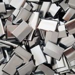 Packing steel buckle