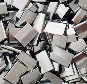 Packing steel buckle